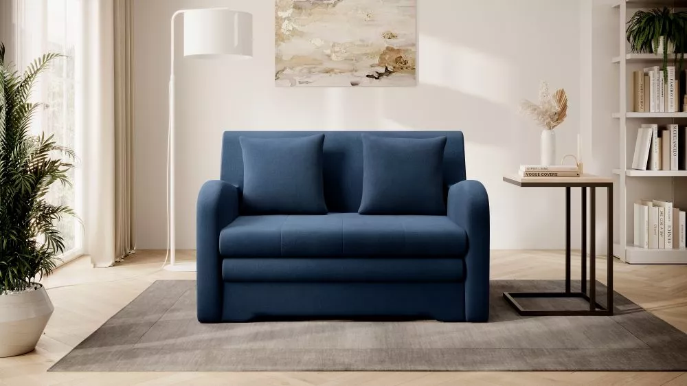 Dīvāns Ario standard · Zils · 103 × 130 × 85 cm