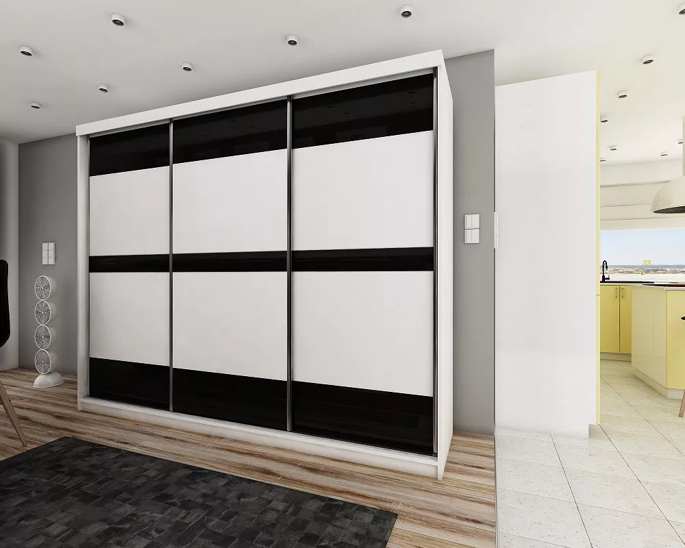 Skapis Top 16 ar LED · Balts · 250 × 62 × 200 cm
