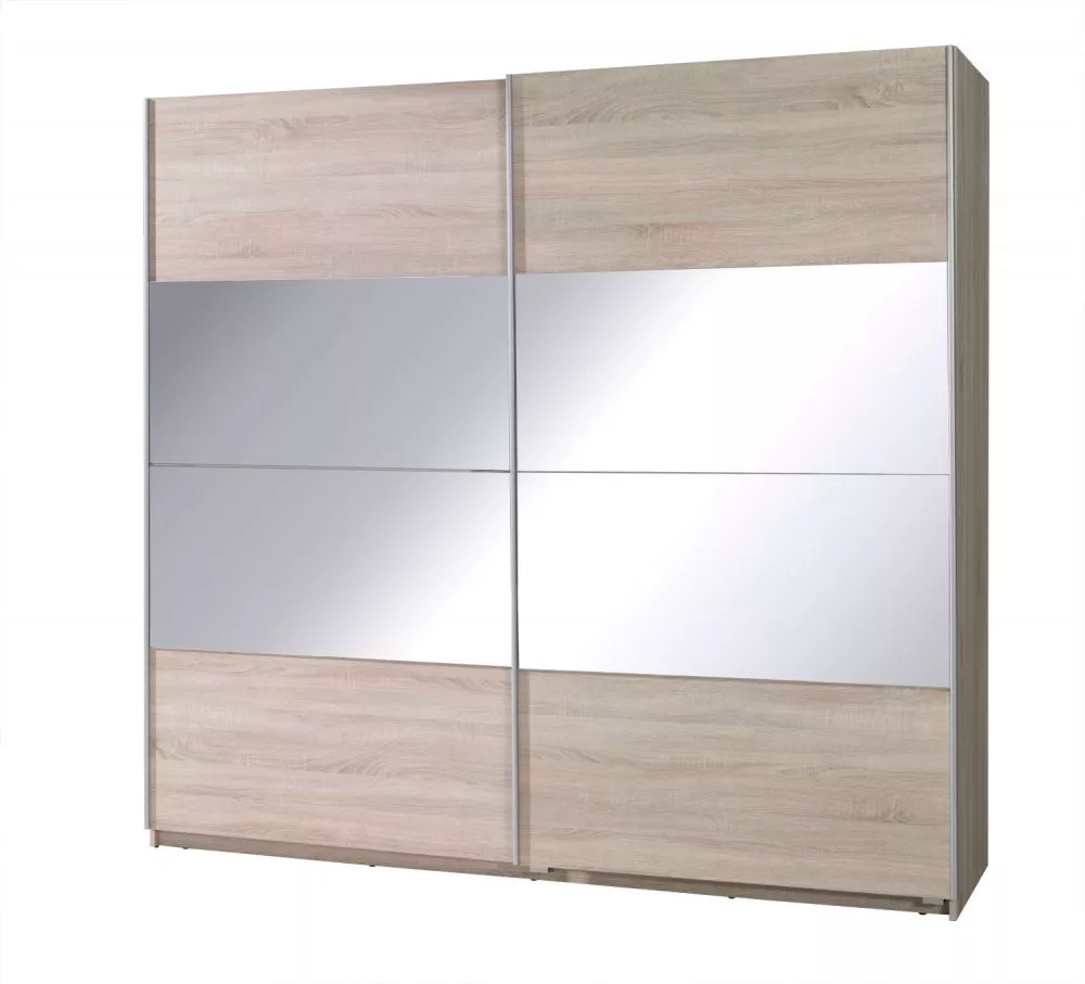 Skapis Twister 2 · Ozols sonoma · 225 × 63 × 211 cm