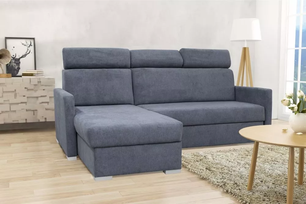 Dīvāns Hugo Mini Relax standard · Tumši pelēks · 160 × 217 × 100 cm
