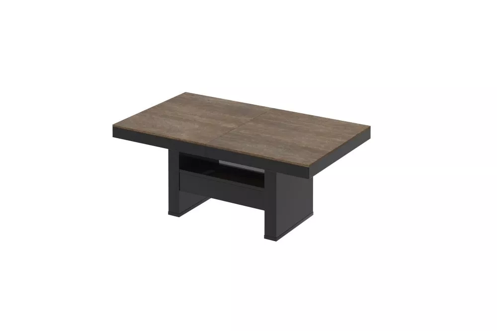 Žurnālgalds Aversa Lux Korpusa krāsa: melns, · 120 × 75 × 55.5 cm