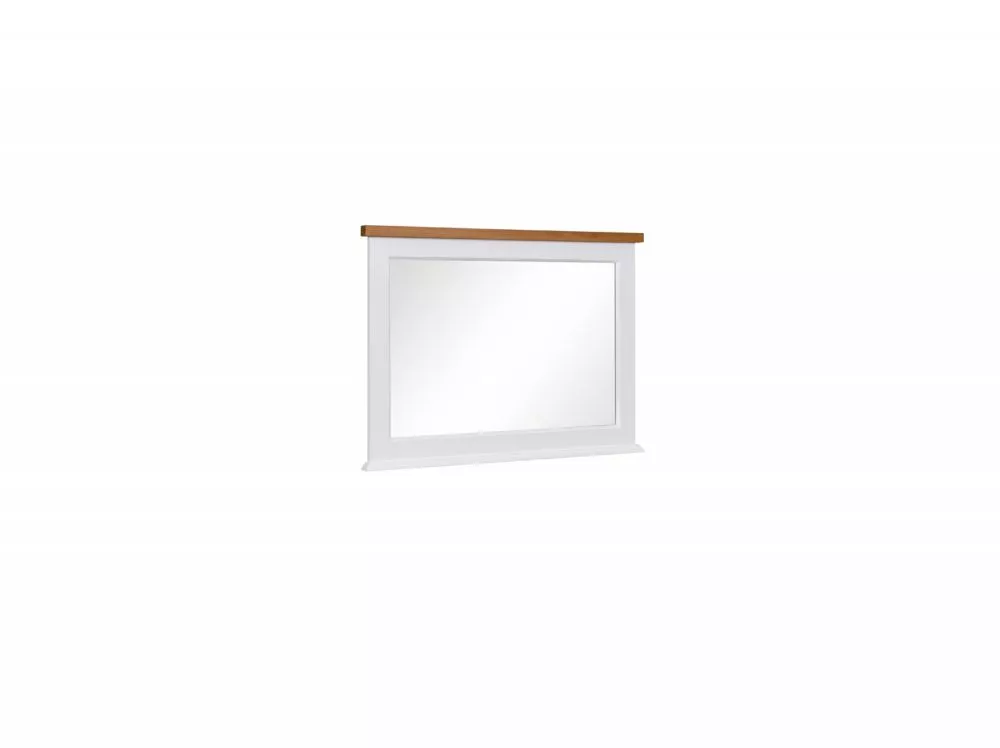 Spogulis Galineo GAL P05 Korpusa krāsa: balts, Elementu krāsa: ozols, · 97.5 × 4.5 × 73 cm