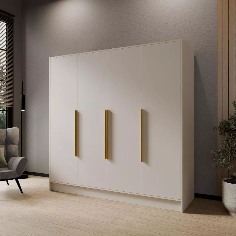 Skapis Porto 200 · Kašmira · 200 × 51 × 200 cm