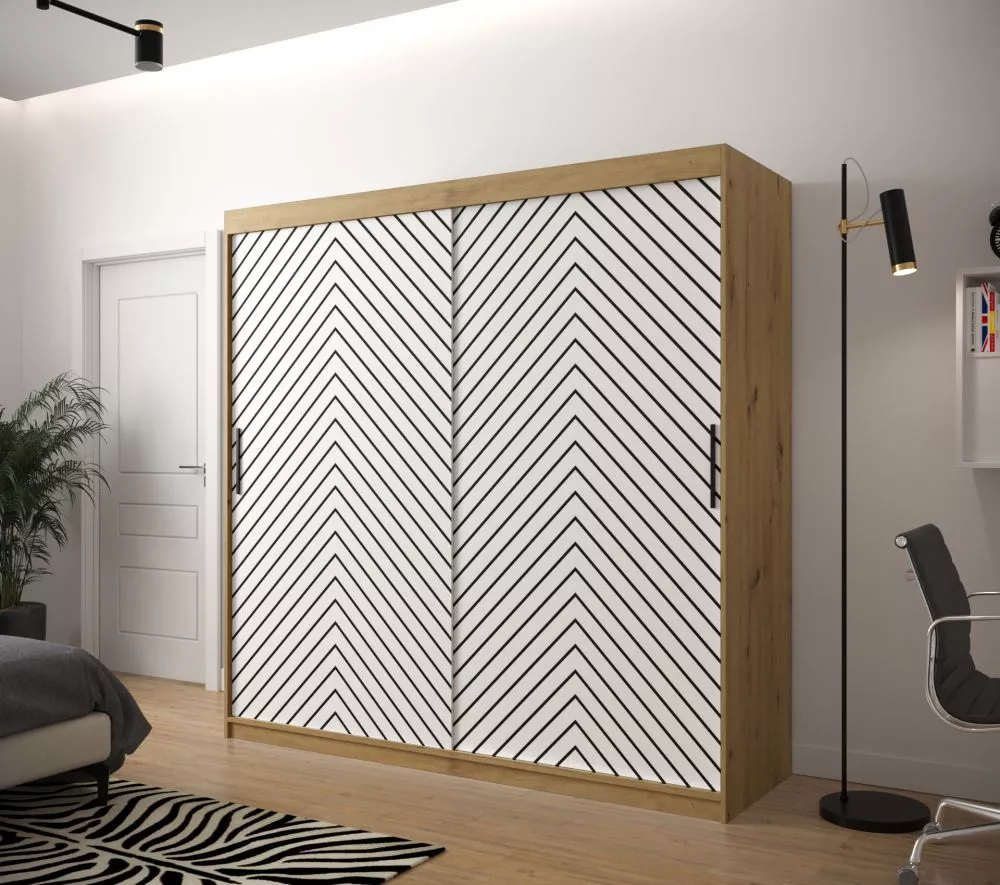 Skapis Jodelka 1 · 200 × 62 × 200 cm