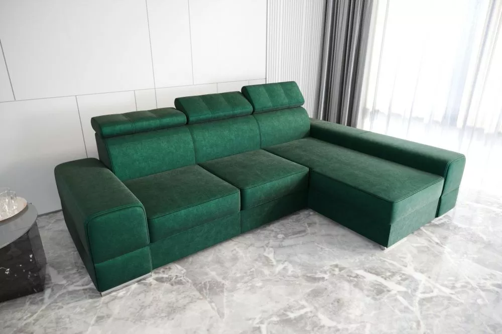 Dīvāns Royal Relax standard · Zaļš · 185 × 295 × 79 cm