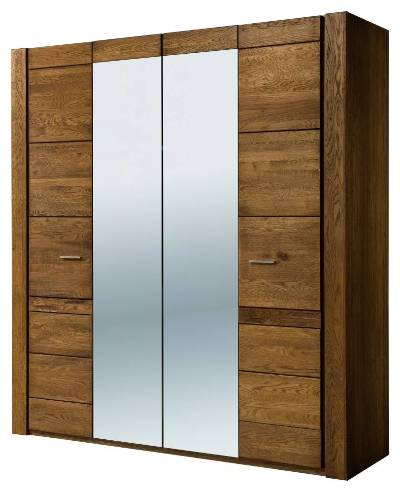 Skapis Velvet 77 · Ozols rustikal · 205 × 60 × 225 cm