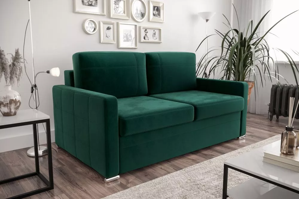 Dīvāns Sofa Avanti 3 standard · Tumši zaļš · 99 × 167 × 82 cm