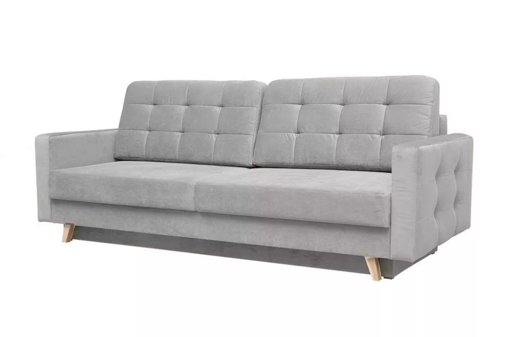 Dīvāns Vegas Sofa Premium standard · Sudrabs · 97 × 229 × 95 cm