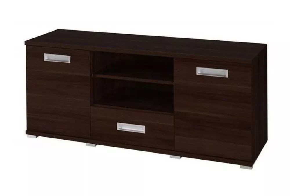 TV tumba Penelopa P03 · Kastanis venge · 138 × 40 × 58 cm