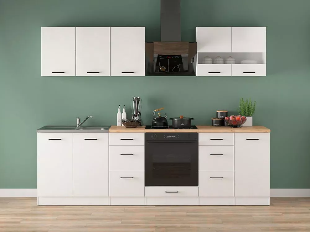 Virtuves komplekts Junona Line 260 Gloss Materiāls : MDF + LKSP plātne,