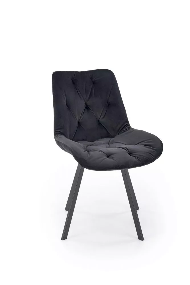 Krēsls K-519 · Melns · 86 × 54 × 63 cm