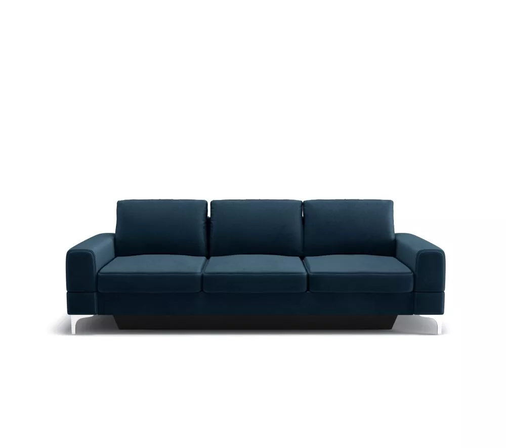 Dīvāns Aria DL Standard · Tumši zils · 97 × 250 × 88 cm