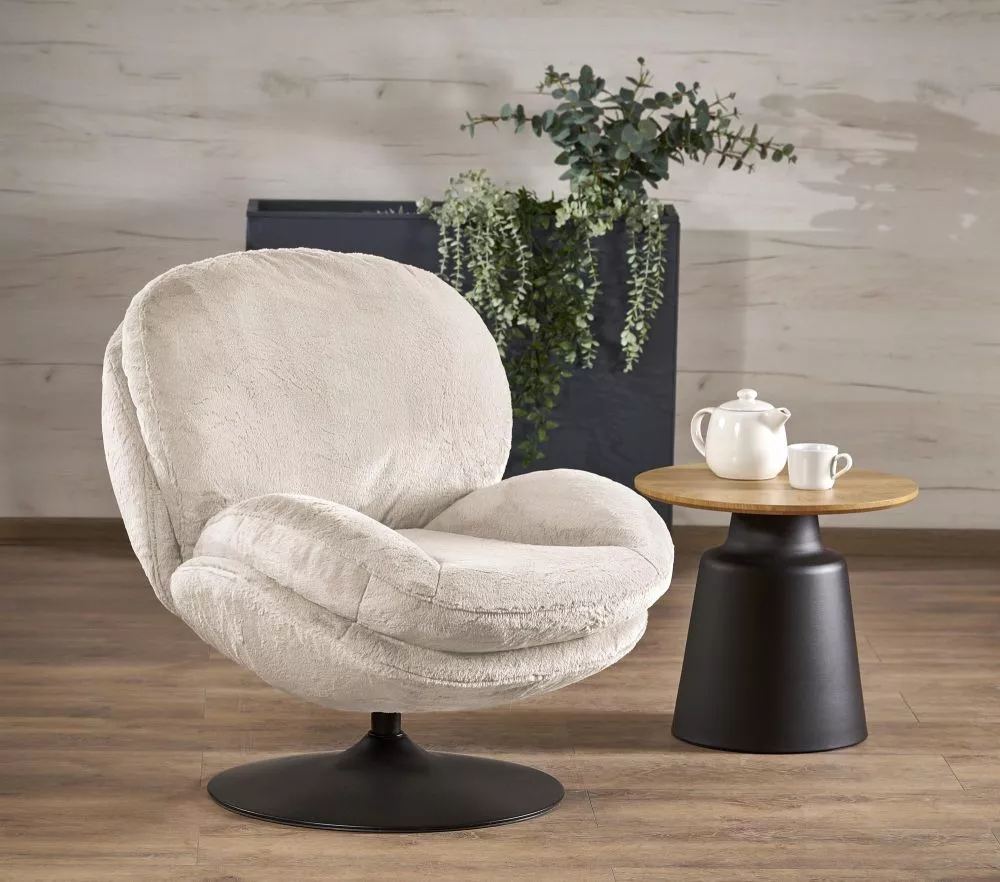 Krēsls Shell Comfort · Krēma · 86 × 80 × 87 cm