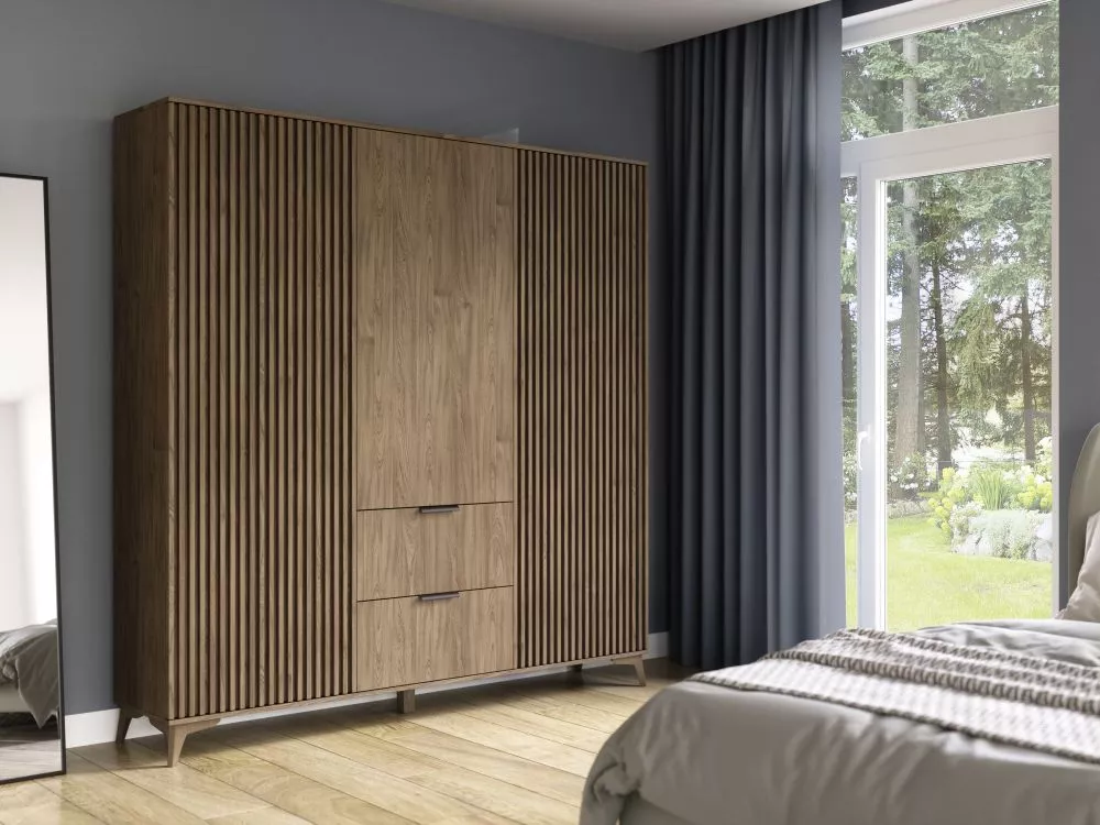 Skapis Entsian SZA185 · Ozols artisan · 185 × 60 × 192 cm