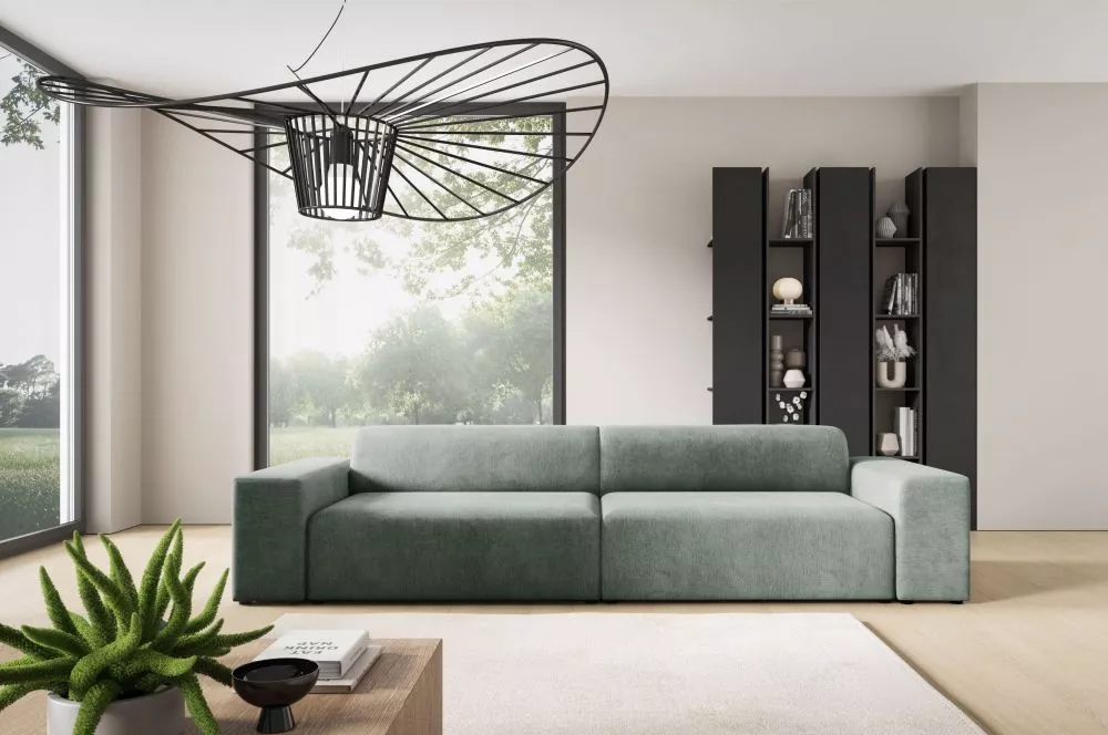 Dīvāns Modullo 2S Premium Standard · Pelēks · 104 × 296 × 70 cm
