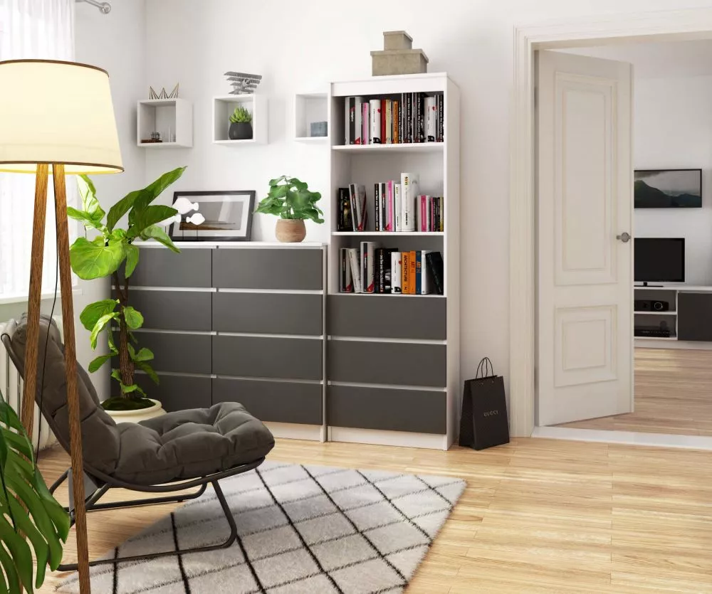 Plaukts R60 3S2P · 60 × 180 × 35 cm