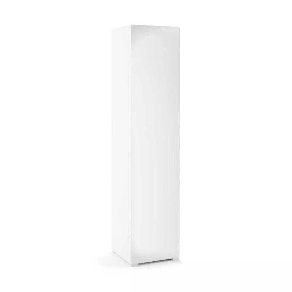 Skapis Ava 45 Lux · Balts · 45 × 40 × 185 cm