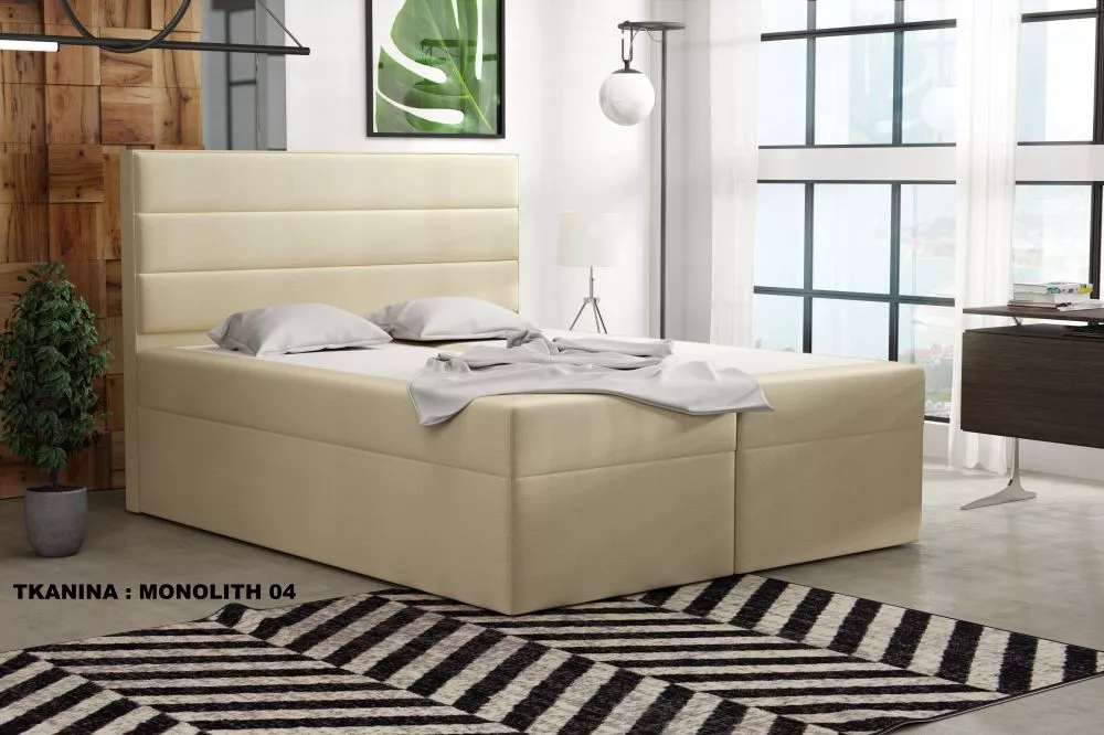 Gulta Ilmo Standard Guļamvietas platums: 120 cm, Guļamvietas garums: 200 cm, · Gaiši bēšs · 122 × 210 × 120 cm