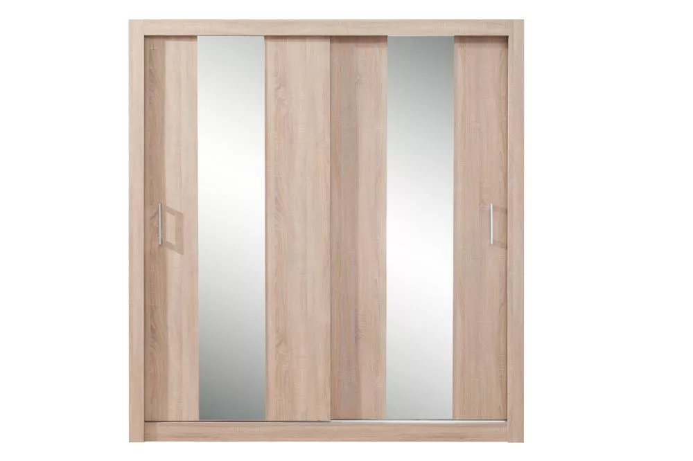 Skapis Duca DC2 · Ozols sonoma · 200 × 60 × 215 cm