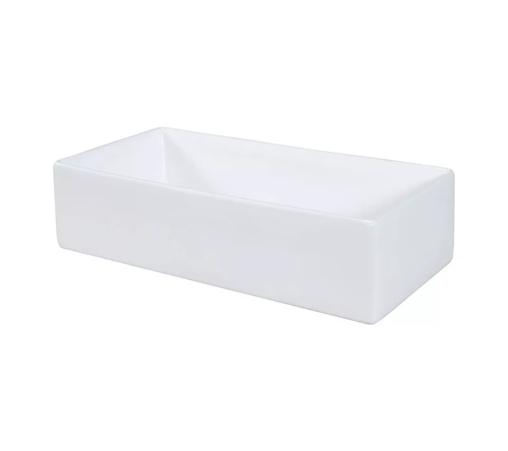 Izlietne Gaja Ceramic · Balts · 45 × 22 × 11 cm