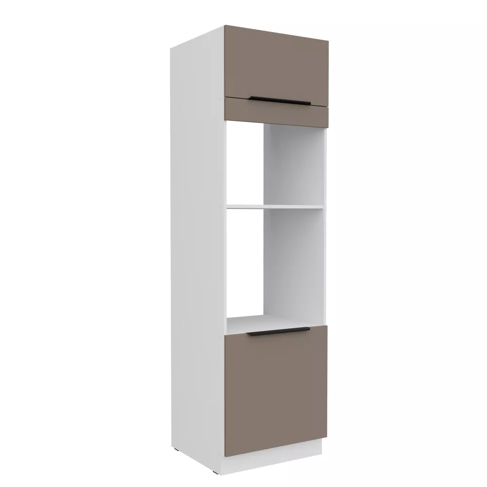 Virtuves skapis Aria Sandgrau 60 DPM-210 2F
