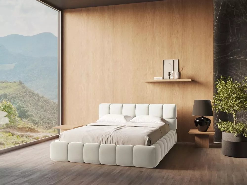 Gulta Nalu Premium Standard ar stelāžu Guļamvietas platums: 140 cm, Guļamvietas garums: 200 cm, stelāžas tips: metāla, ·