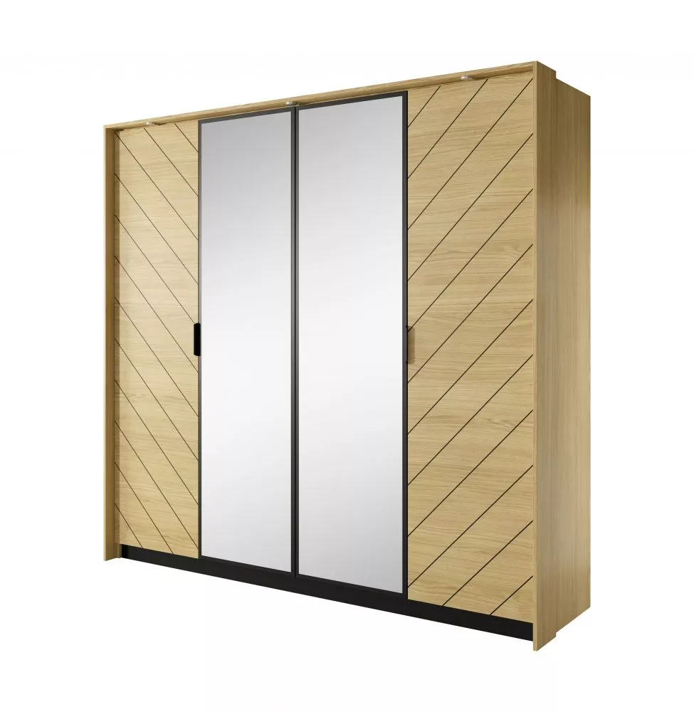 Skapis Verso A ar LED · 223.2 × 60 × 210.4 cm