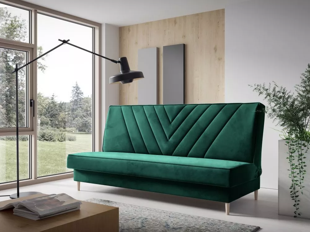 Dīvāns Sofa Bed 185 standard · Zaļš · 90 × 200 × 93 cm