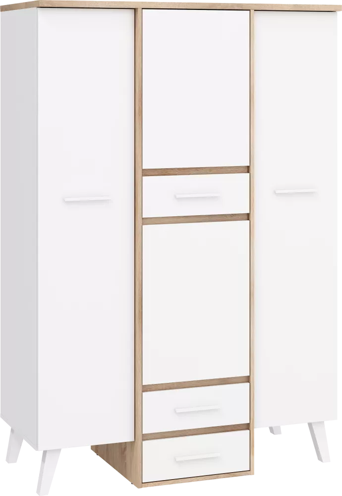 Skapis Nordis NOR-16 · 130 × 62 × 191 cm