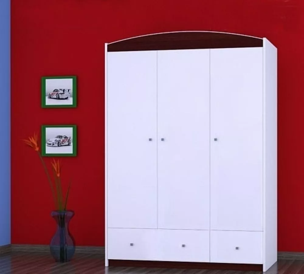 Bērnu skapis Happy SZ11-A · 132 × 54 × 187 cm