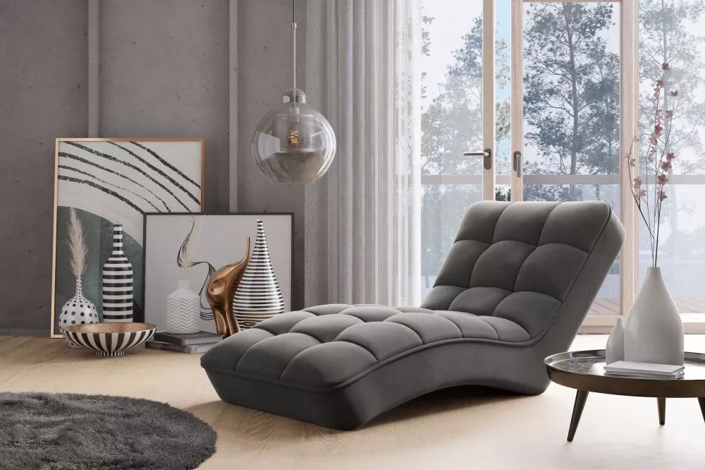 Mīksts krēsls Loren Relax Standard · Pelēks · 85 × 170 × 116 cm