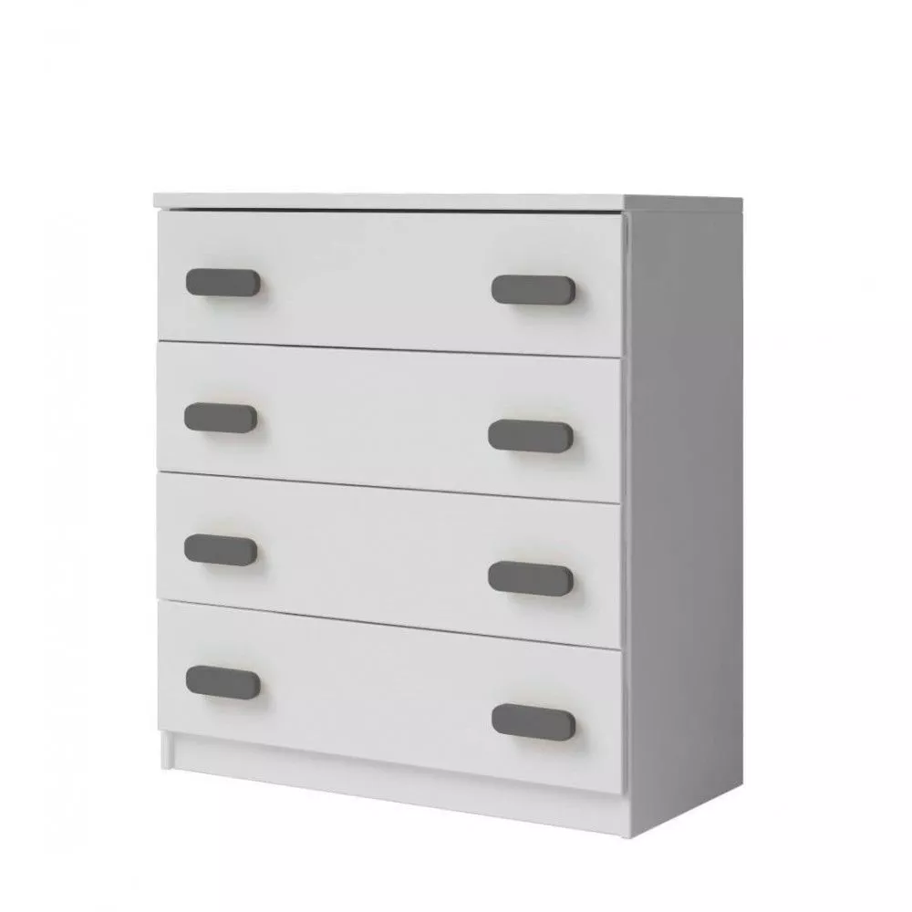 Kumode Smyk White 2 · 80 × 40 × 93 cm