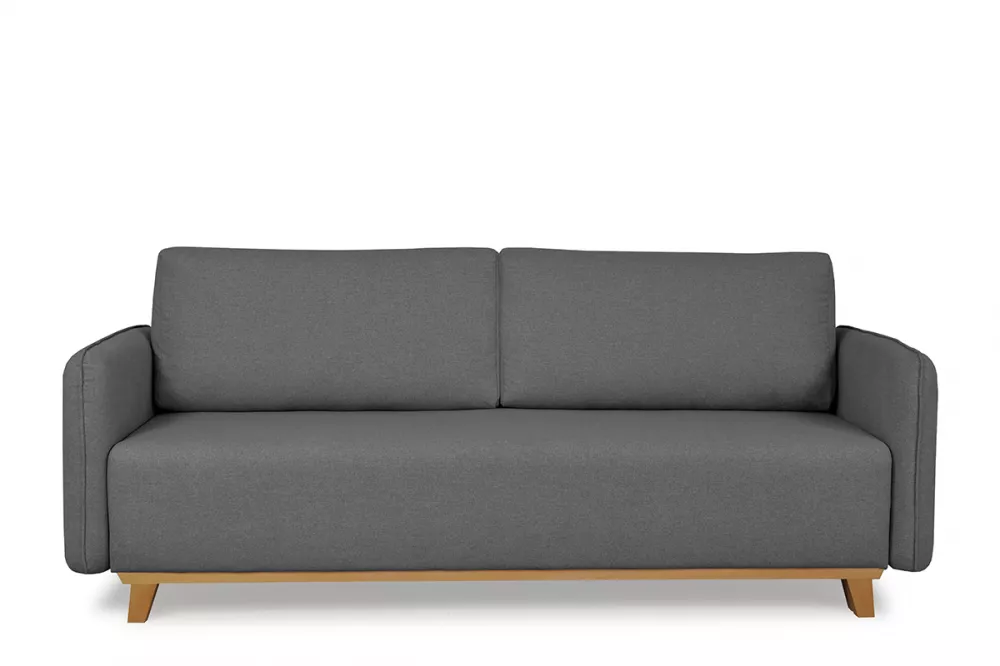 Dīvāns Maril 3S Standard · Antracīts · 93 × 224 × 92 cm