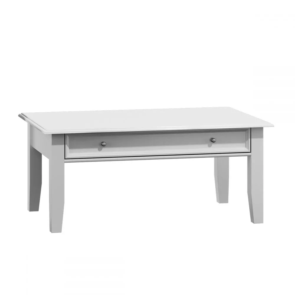 Žurnālgalds Belluno Elegante Lawa Korpusa krāsa: balts, · 122 × 71 × 48 cm