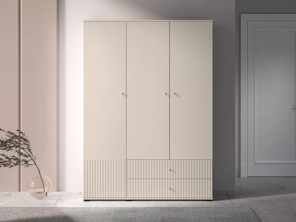 Skapis Sophie 22 · Bēšs · 150 × 55 × 210 cm