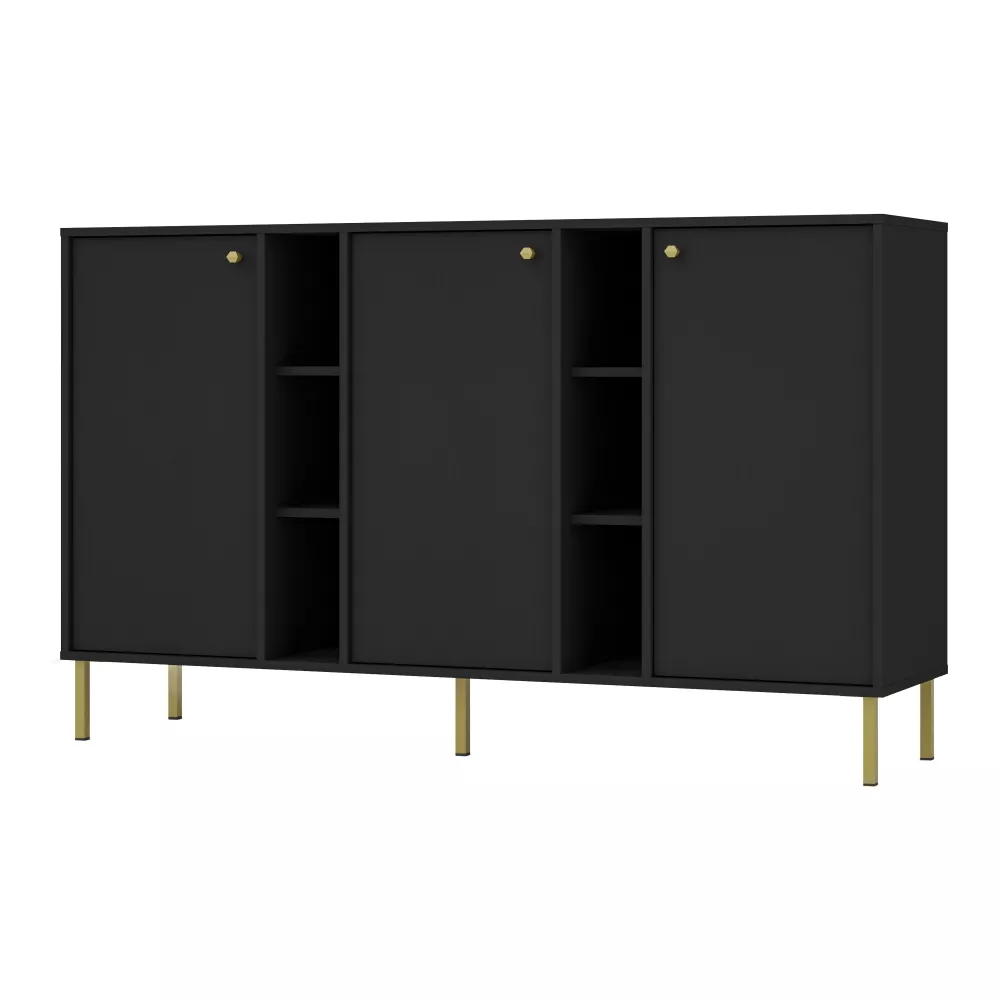 Kumode Tokyo 823 · Melns · 157.7 × 40.8 × 95 cm