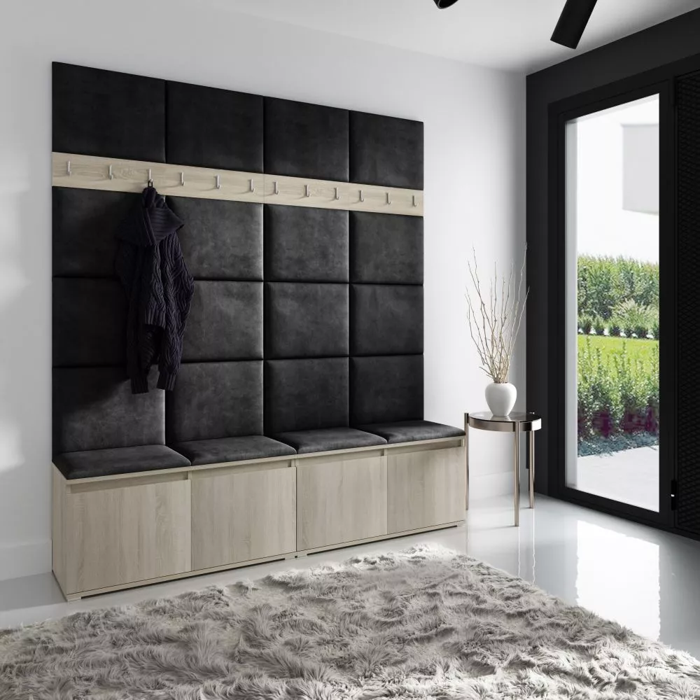 Apavu plaukts Emi 4 Trinity Korpusa krāsa: sonoma, · 200 × 225 × 40 cm