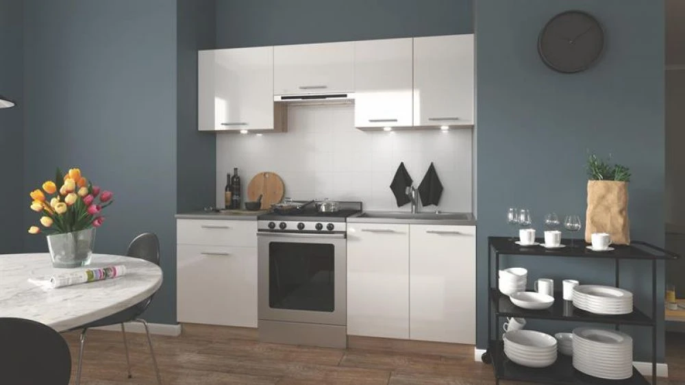 Virtuves komplekts Marija 200 gloss Materiāls : MDF + LKSP plātne,