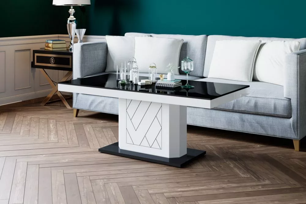 Žurnālgalds Rivia Mini Korpusa krāsa: balts, · 120 × 60 × 50 cm