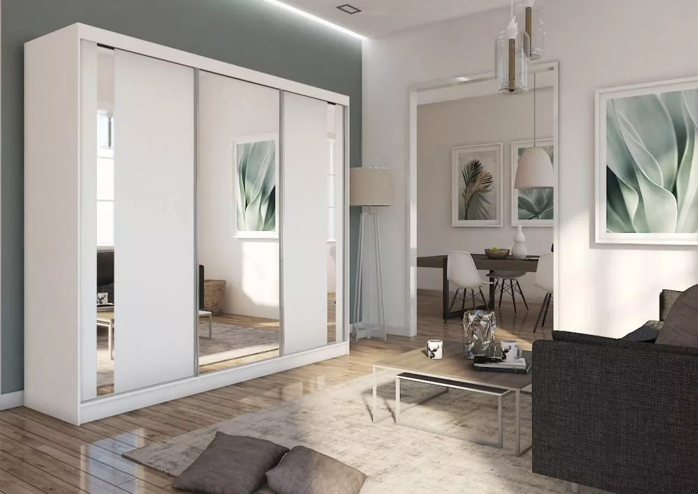Skapis Gracja 240 ar LED · 240 × 61 × 216 cm