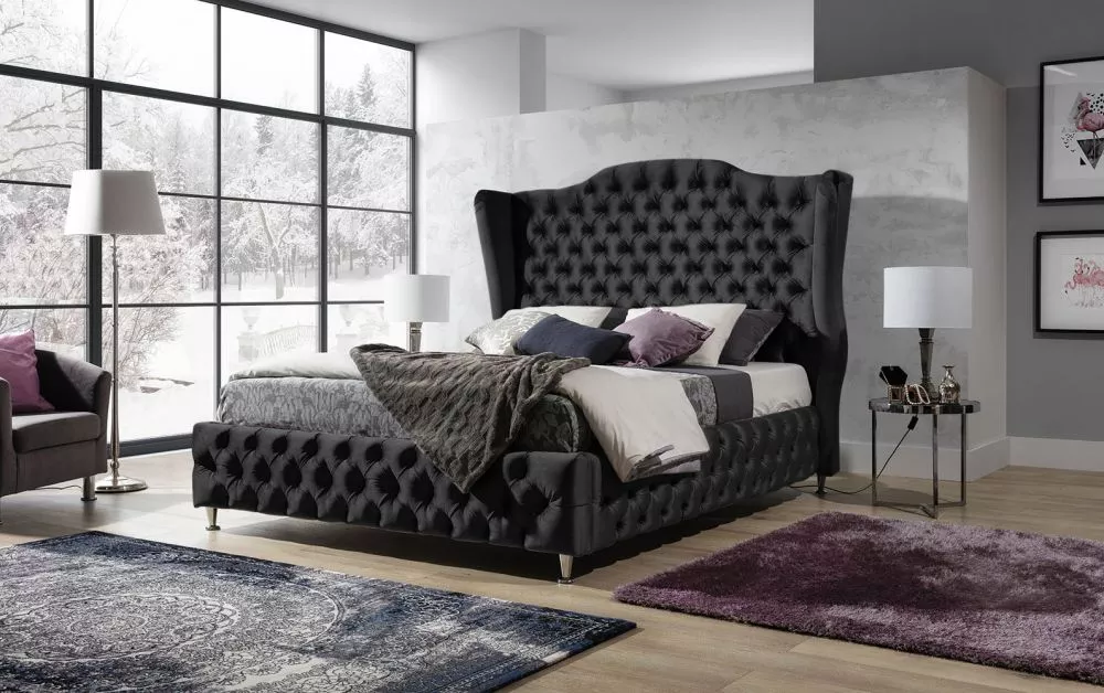 Gulta Baron Premium Standard ar stelāžu Guļamvietas platums: 180 cm, Guļamvietas garums: 200 cm, stelāžas tips: Elastīga