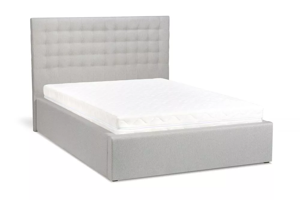Gulta Giacinto standard ar stelāžu Guļamvietas platums: 160 cm, Guļamvietas garums: 200 cm, stelāžas tips: koka, · Gaiši