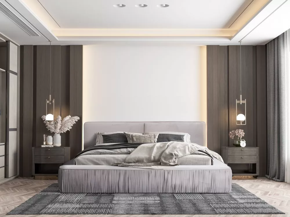 Gulta Naomi Standard ar stelāžu Guļamvietas platums: 160 cm, Guļamvietas garums: 200 cm, stelāžas tips: koka, · Gaiši pe