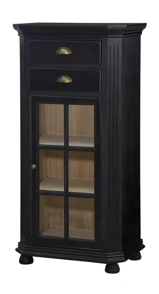Plaukts Cesena CE010 · Melns · 63 × 124 × 39 cm