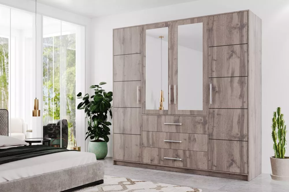 Skapis Bali Classic · Ozols wellington · 195 × 57.5 × 200 cm
