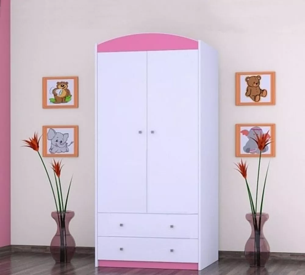 Bērnu skapis Happy SZ06-B · 88 × 54 × 187 cm