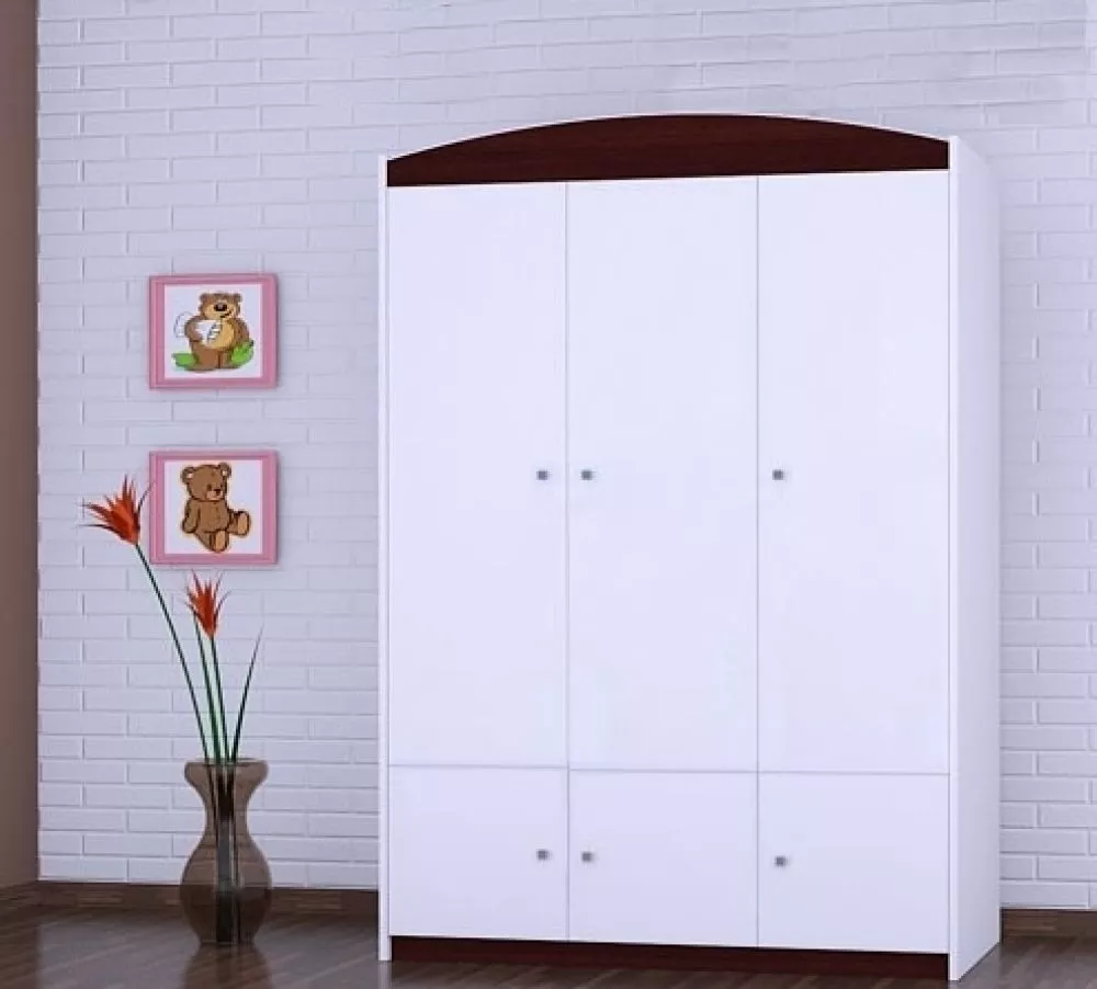Bērnu skapis Happy SZ10-A · 132 × 54 × 187 cm