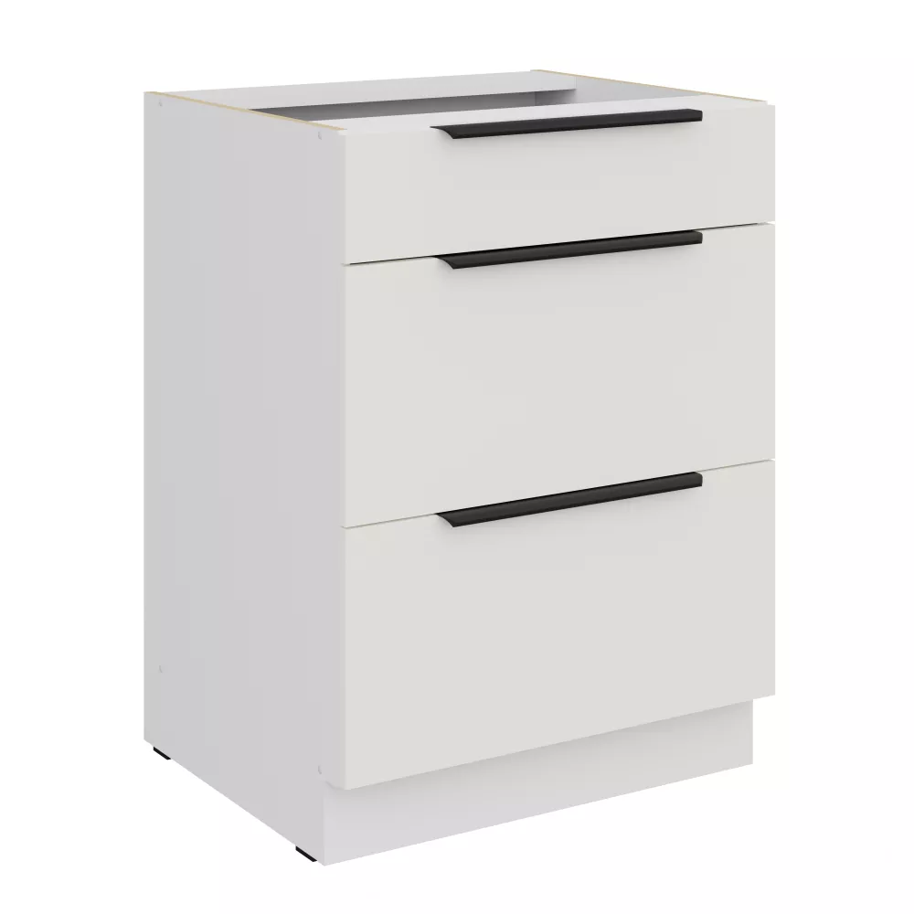 Virtuves skapis Aria White 60 D 3S BB