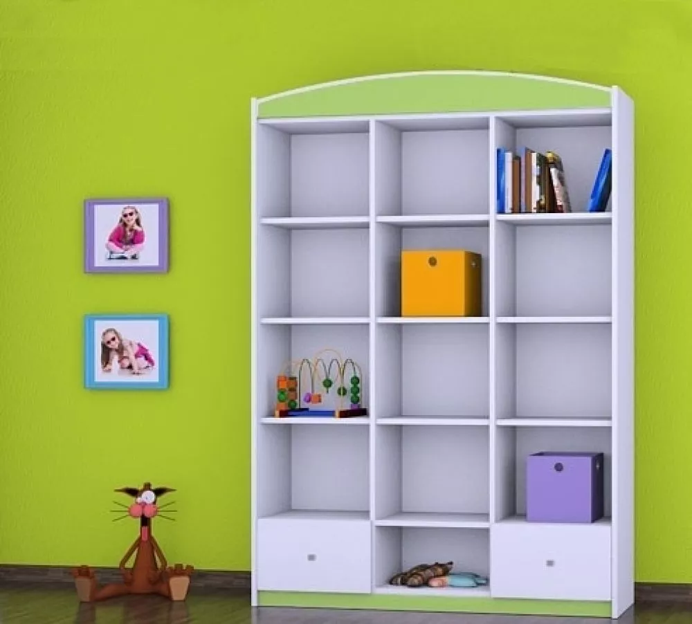 Plaukts Happy RW18 · 132 × 187 × 34 cm