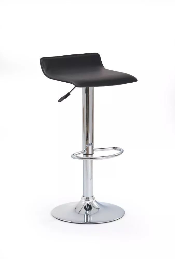 Krēsls H-1 bar · Melns · 63 × 40 × 39 cm